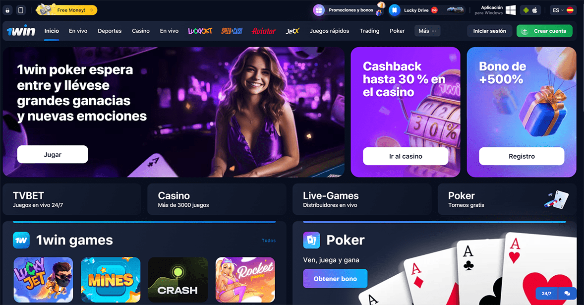 1win Casino en Colombia